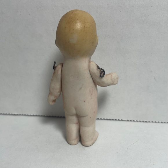 Antique 2” German Bisque Kewpie? Doll circa approx 1800’s - early 1900’s - Picture 10 of 12